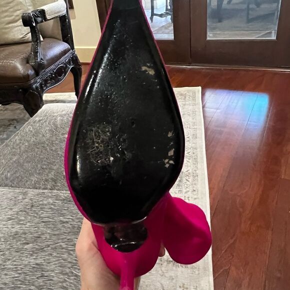 Balenciaga pink velvet booties - Picture 9 of 13